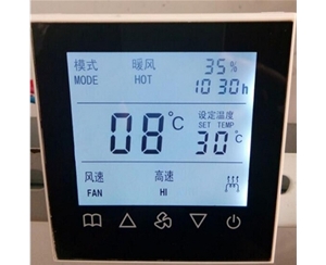 内蒙古触摸屏风机盘管温控器